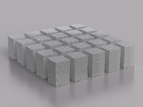 High Detailed Stone Block Pack - Modular Design for Games and Visualization 3D Model