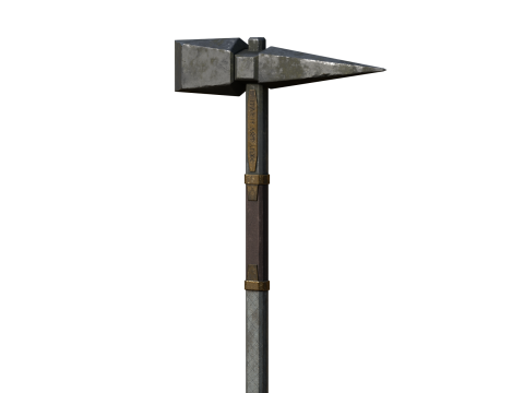 Dwarven Mace - High-Quality PBR 3Dモデル