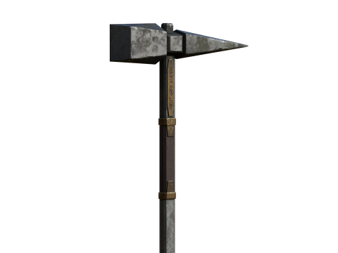 Dwarven Mace - High-Quality PBR 3Dモデル