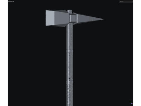 Dwarven Mace - High-Quality PBR 3Dモデル
