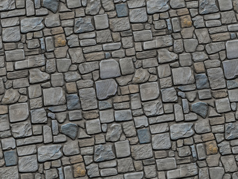 PBR Stone Material Pack - High-Quality Texture Pack for Realistic Visualizations Texturas CG