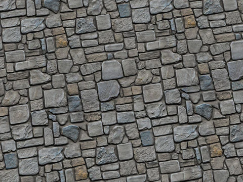 PBR Stone Material Pack - High-Quality Texture Pack for Realistic Visualizations CG Textures