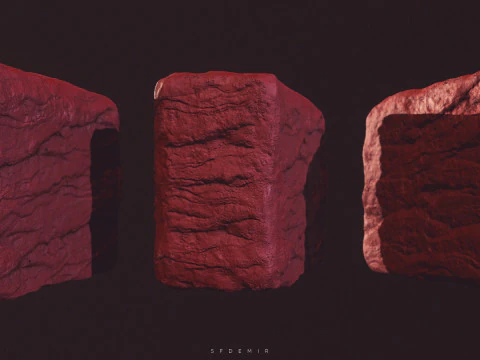 Desert Rock realista - ativo Desert Rock de alta qualidade para Unreal Engine e outros populares Modelo 3D