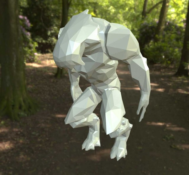 monster 3Dモデル .c4d .max .obj .3ds .fbx .stl .blend 