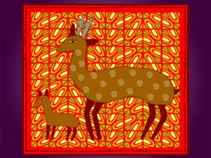 african style artwork CG Textures