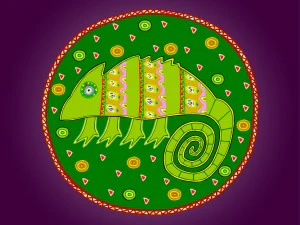 african style artwork CG Textures