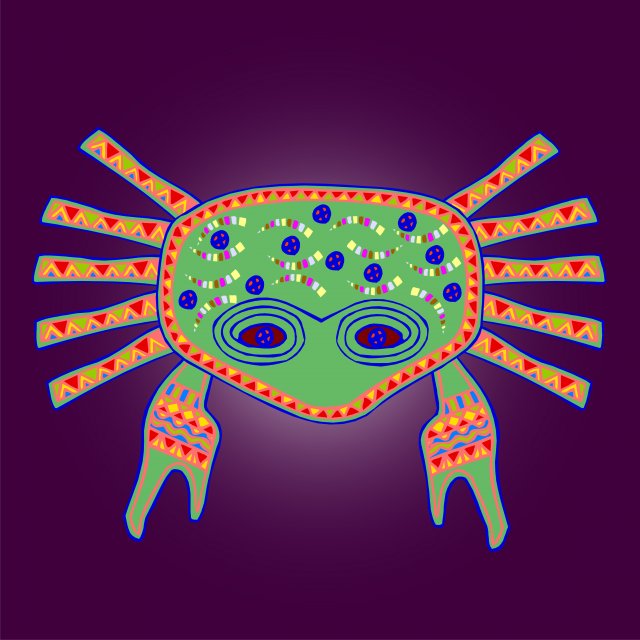 african style artwork CG Textures .c4d .max .obj .3ds .fbx .stl .blend 