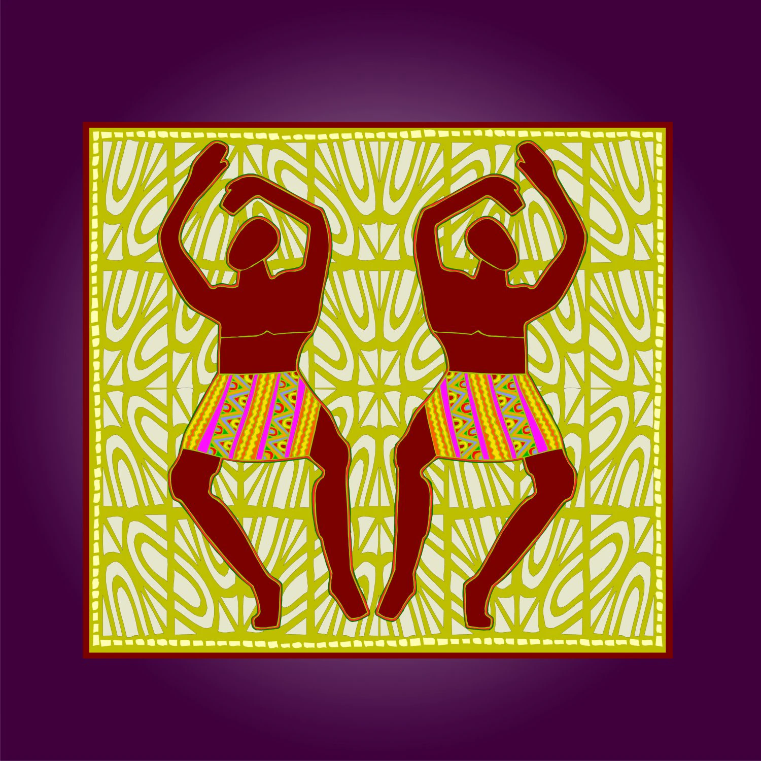 african style artwork CG Textures .c4d .max .obj .3ds .fbx .stl .blend 