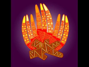 мистецтво в африканському стилі CG Текстури