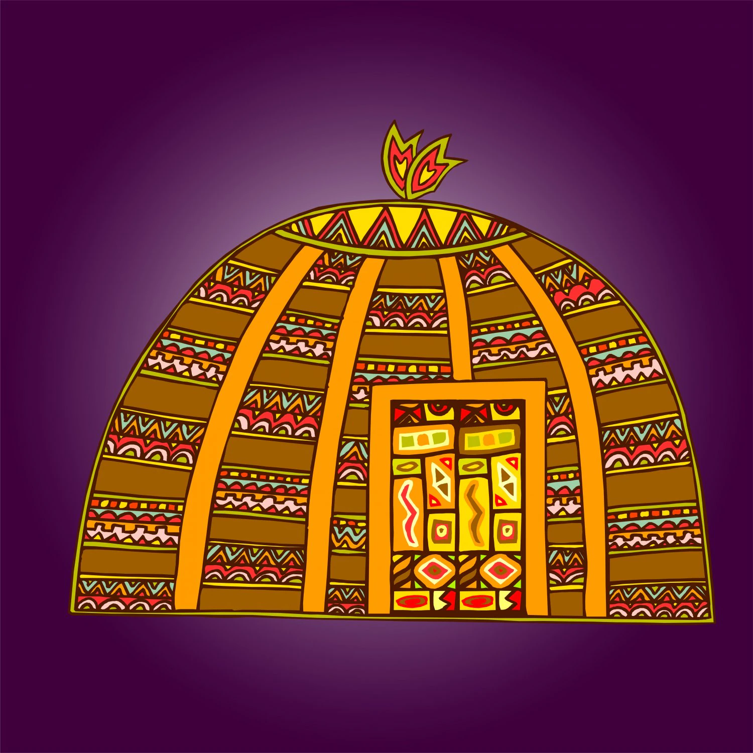 african style artwork CG Textures .c4d .max .obj .3ds .fbx .stl .blend 