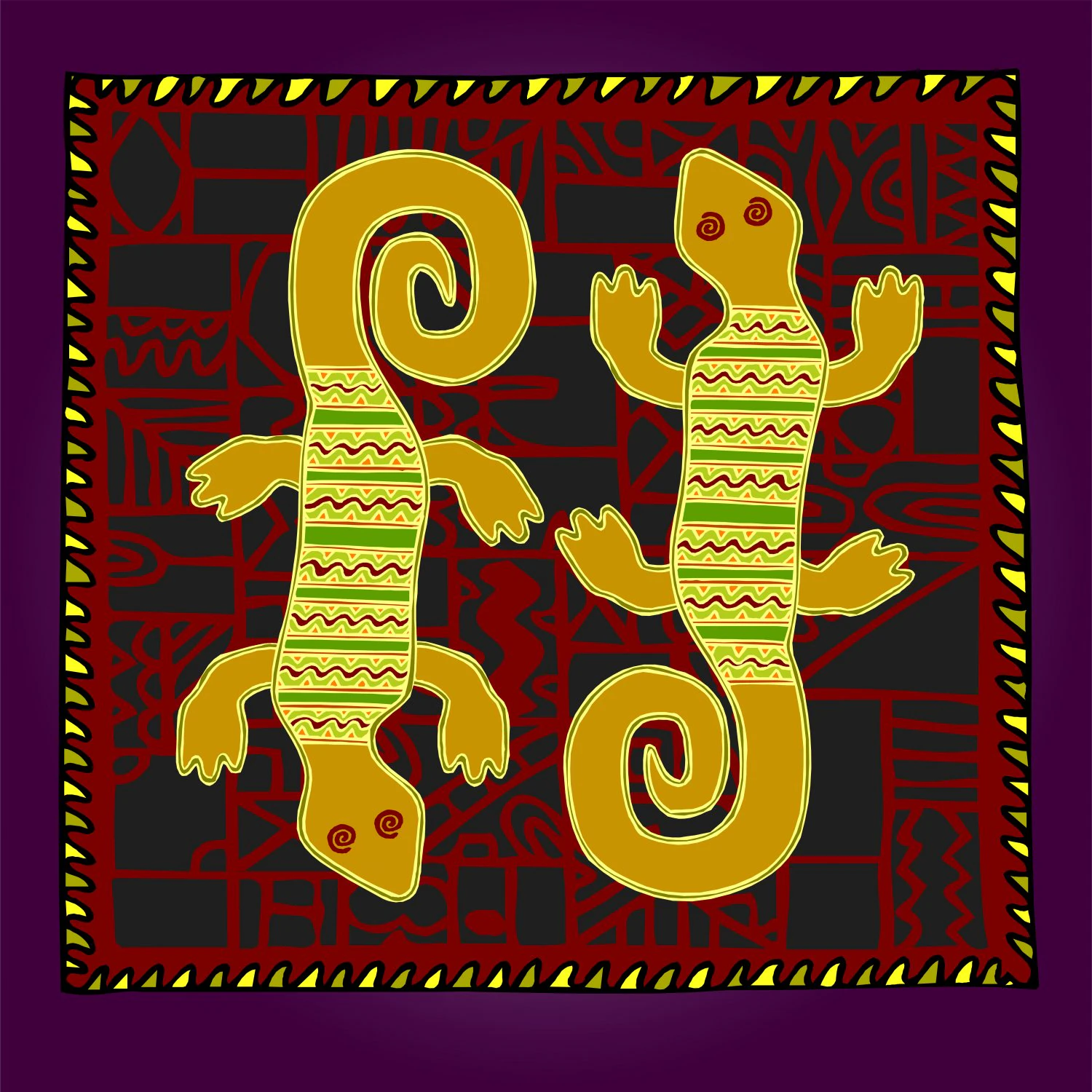 african style artwork CG Textures .c4d .max .obj .3ds .fbx .stl .blend 