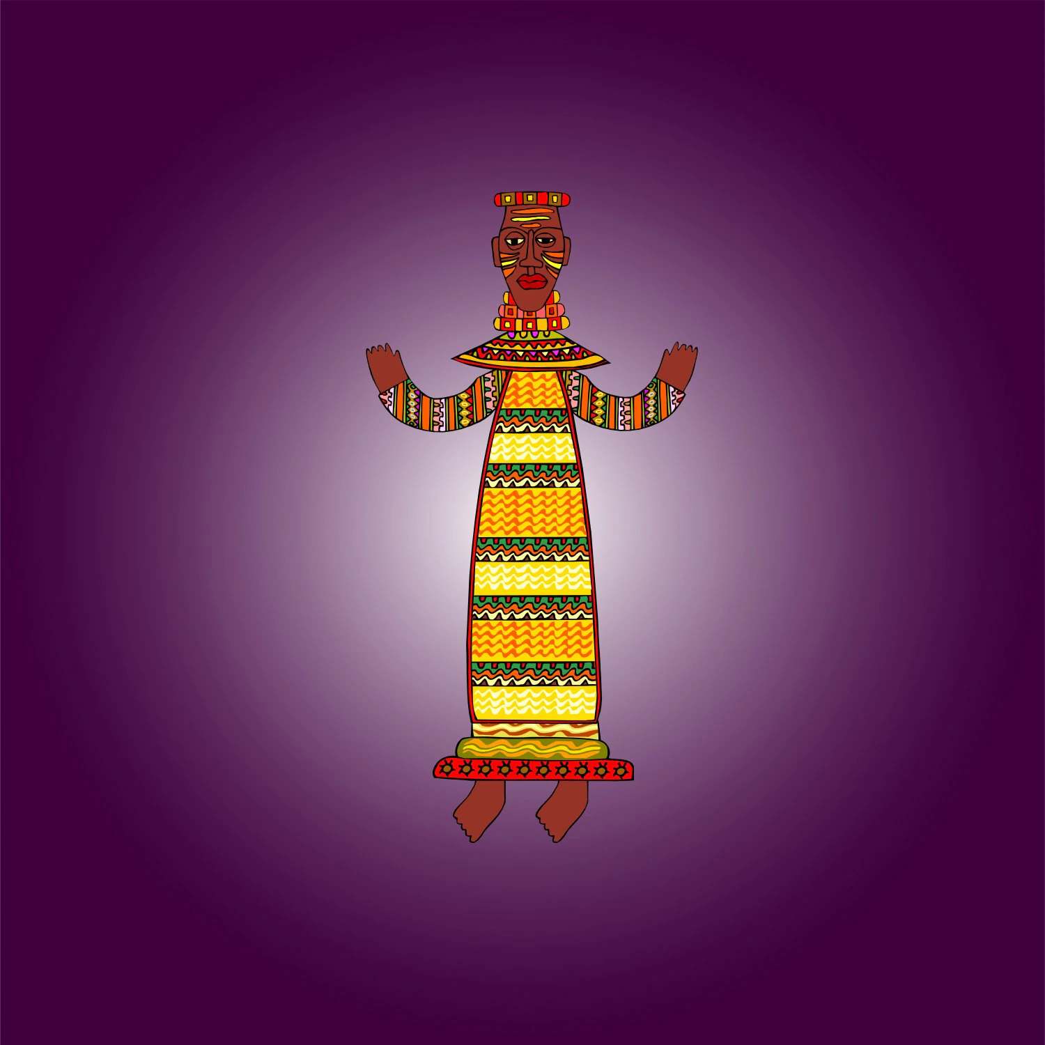 african style artwork CG Textures .c4d .max .obj .3ds .fbx .stl .blend 