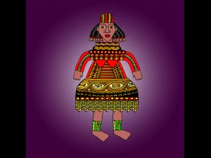 african style artwork CG Textures