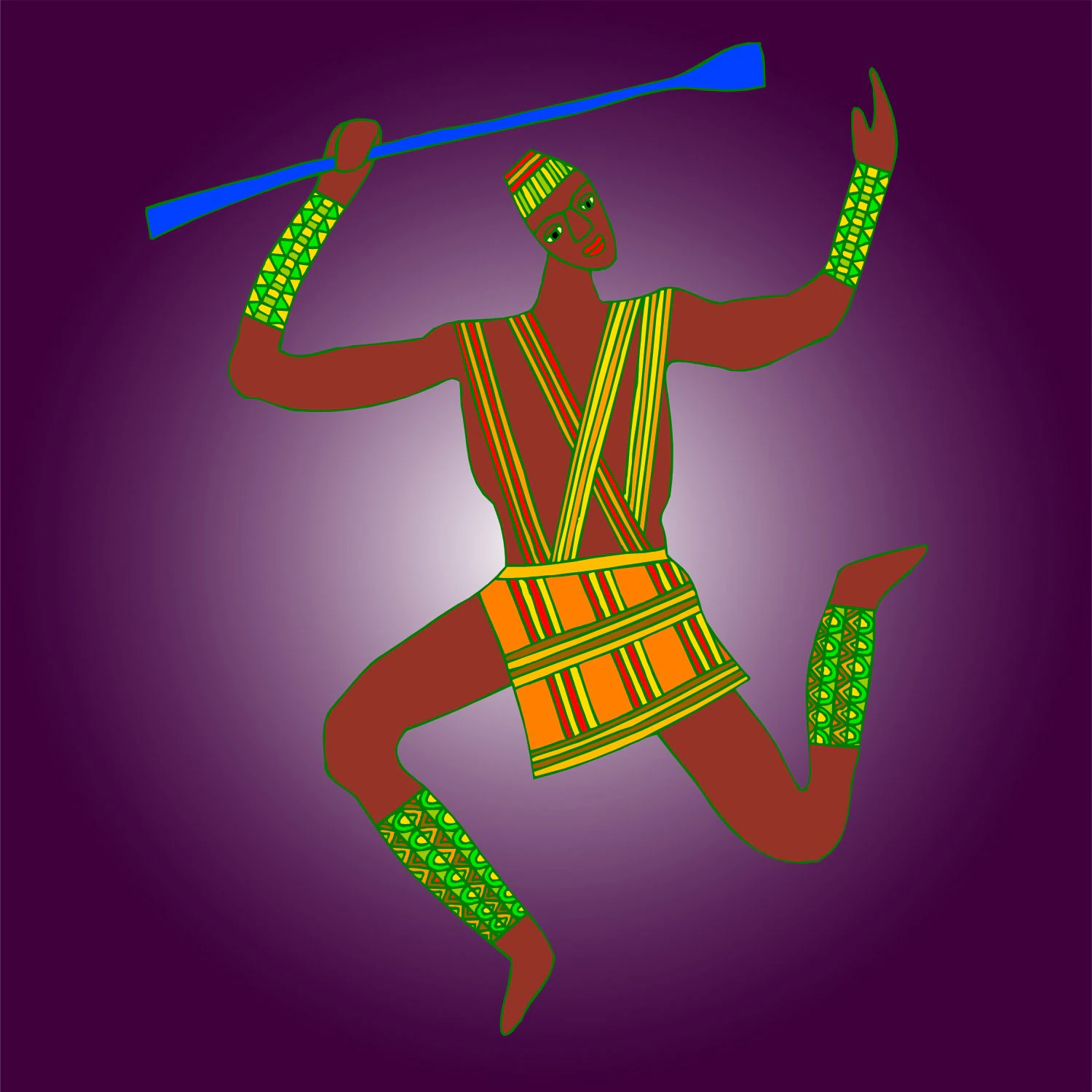 african style artwork CG Textures .c4d .max .obj .3ds .fbx .stl .blend 
