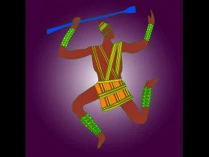 мистецтво в африканському стилі CG Текстури