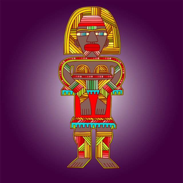 african style artwork CG 텍스쳐 .c4d .max .obj .3ds .fbx .stl .blend 
