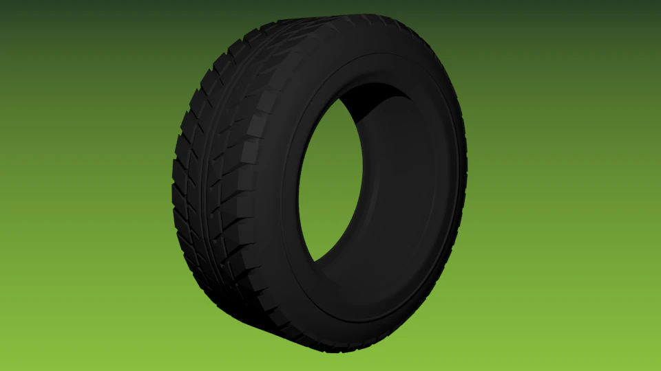 tire 3D Model .c4d .max .obj .3ds .fbx .stl .blend 