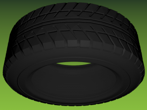 tire 3D 模型