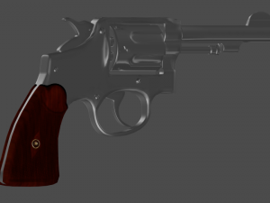 smith wessons model 10 3D-Modell
