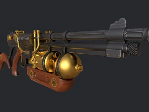 the in steampunk style 3D Model