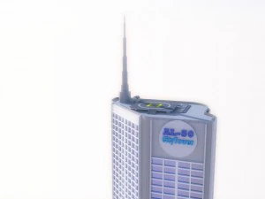 drapacz chmur50 wieża miejska Model 3D