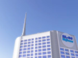 drapacz chmur50 wieża miejska Model 3D