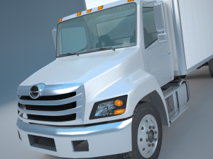 hino 338 conventional 2014-2018 hi-detailed 3D Model