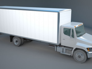 hino 338 conventional 2014-2018 hi-detailed Modelo 3D