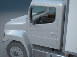 hino 338 conventional 2014-2018 hi-detailed Modelo 3D