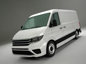 european design panel van crafter low roof 3D-Modell