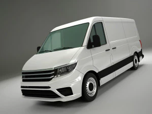 european design panel van crafter low roof 3D Model