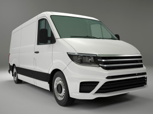 european design panel van crafter low roof 3D-Modell
