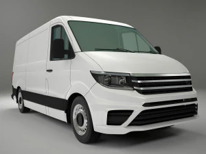 european design panel van crafter low roof 3D Model