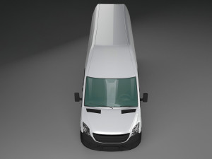 mercedes sprinter freightliner panel van Modelo 3D