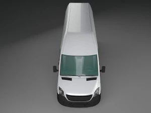 mercedes sprinter freightliner panel van 3D Model