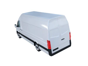 mercedes sprinter freightliner panel van 3D Model