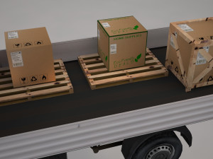 mercedes benz sprinter 2020 pickup truck l2 drop side low poly low-poly 3D 模型