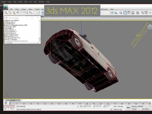 nissan nv200 japanese design low polygonal van low-poly 3D Model