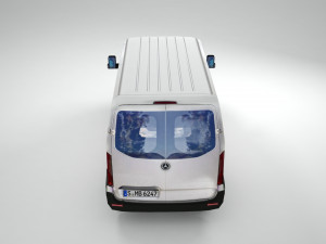 mercedes benz sprinter l1 2020 panel van low poly model 3D Model