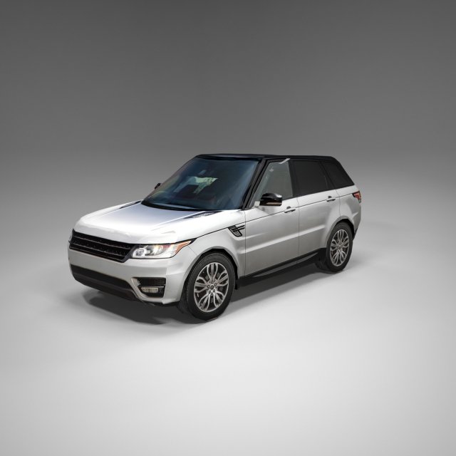 luxury suv british design low polygon model 3Dモデル .c4d .max .obj .3ds .fbx .stl .blend 