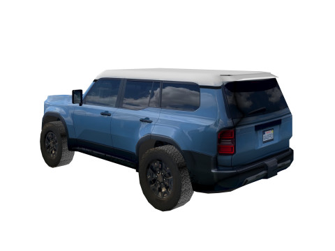 SUV off road low poly no logos 3D Модель
