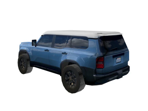 SUV off road low poly no logos 3D Model