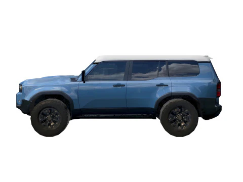 SUV off road low poly no logos 3D Model