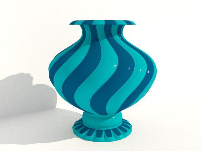 vase Modelo 3D .c4d .max .obj .3ds .fbx .stl .blend 