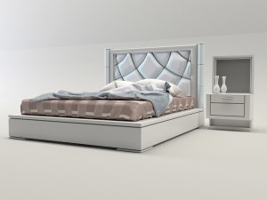 bed 2 roisss interior design 3d 3D 모델