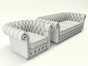sofa 1 roisss interior design 3d 3D Model