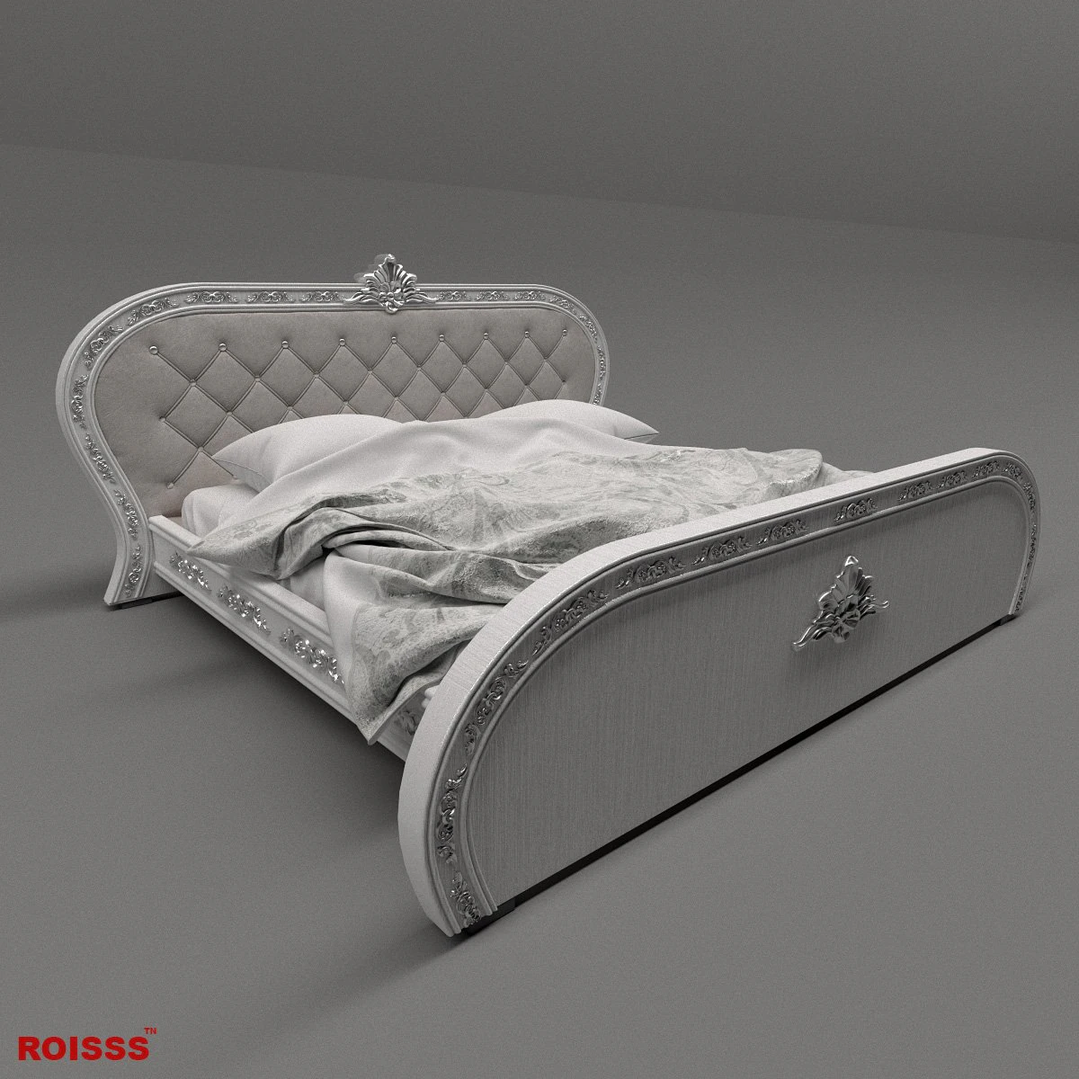 bed 1 roisss interior design 3d 3D Model .c4d .max .obj .3ds .fbx .stl .blend