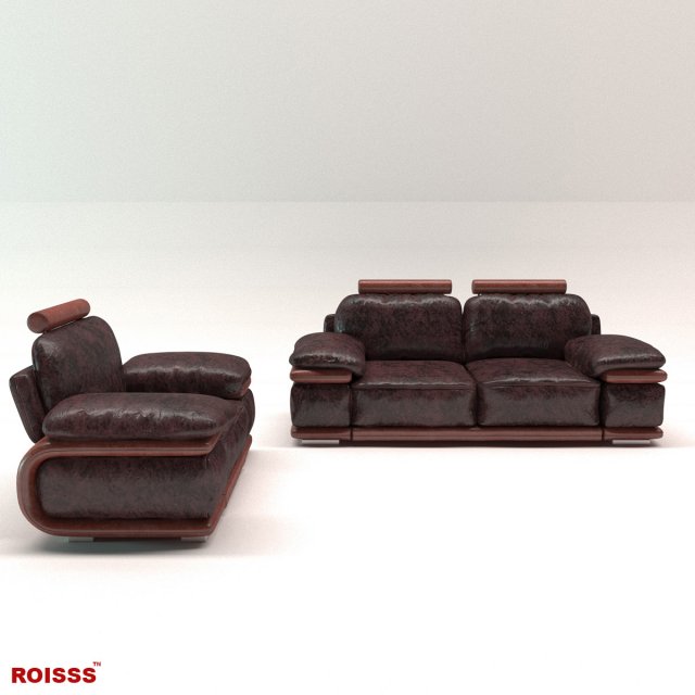 sofa richmond 2 roisss interior design 3d 3D 모델 .c4d .max .obj .3ds .fbx .stl .blend 