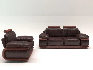 kanepe richmond 2 roisss i&ccedil; tasarım 3d 3D Model