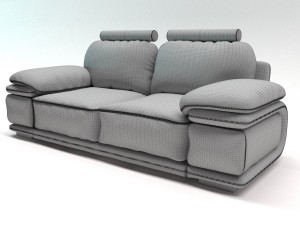 sofa richmond 2 roisss interior design 3d 3D 모델